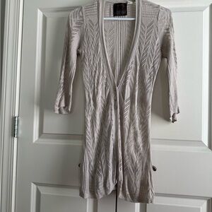 Chic Beige Women's Cardigan